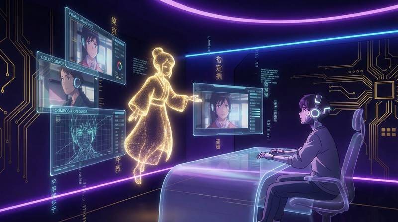 黑丝AI赋能动漫创作